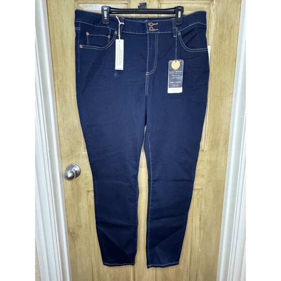 Lucky Brand Emma Legging Skinny Jeans Size 18 NWT $89 Dark Miracle Stretch Plus - Picture 1 of 5